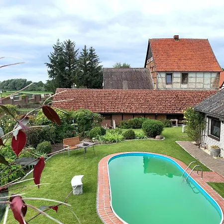 Pool-Zimmer In Schnackenburg Exterior photo